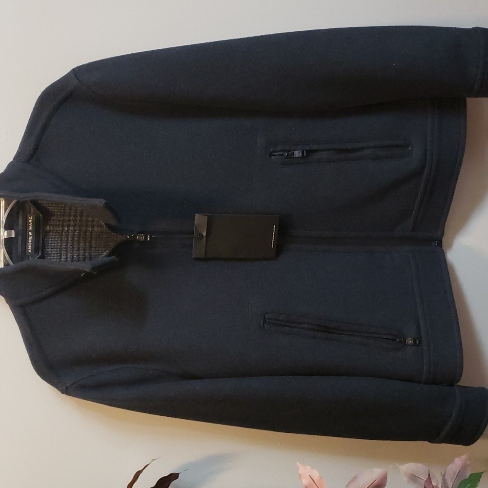 Andrew Marc wool blend men's jacket